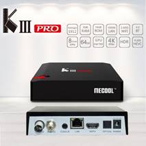 Mecool Kiii Pro Andriod Tv  Octa Core 3gb Ram 16gb Rom Dvb-t2 +s2